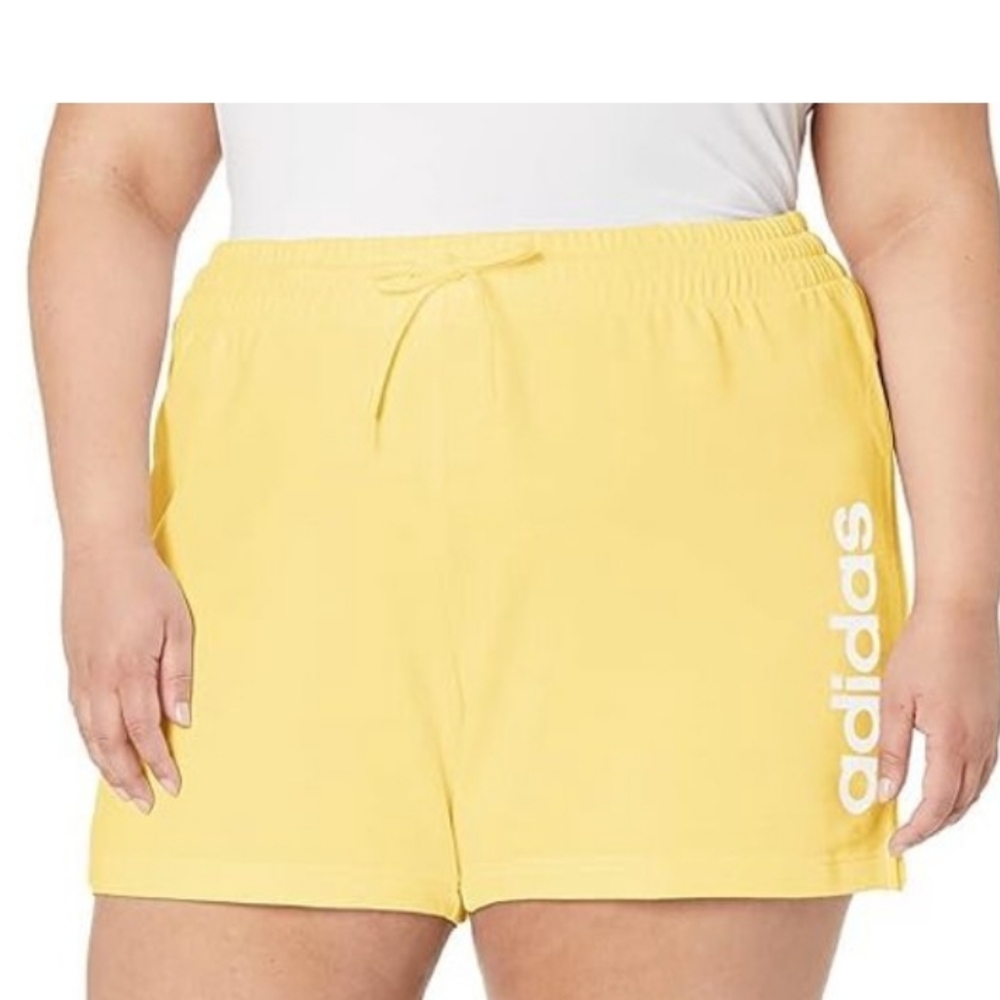 NWT Adidas Women's Yellow Shorts
